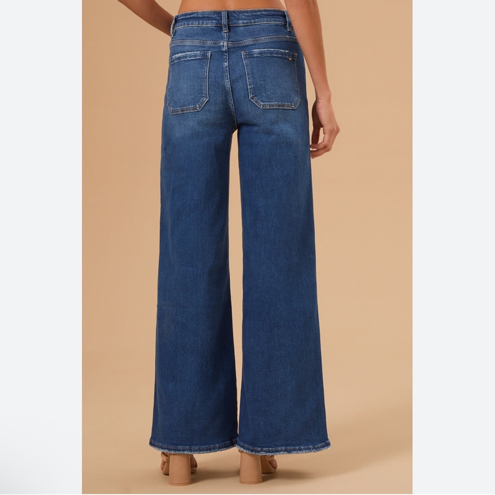 Altar'd State Joslyn Flare Jeans sz 27 - Picture 3 of 7